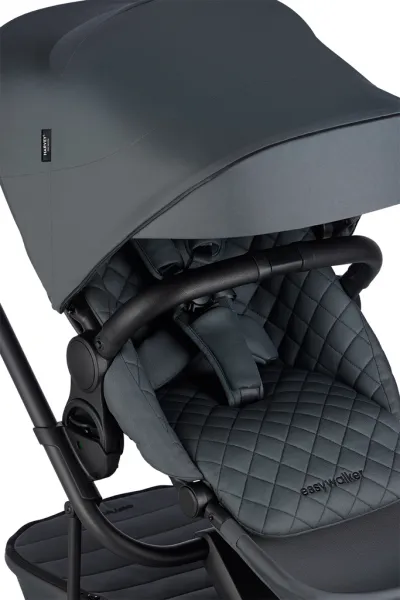 EASYWALKER Kočík kombinovaný Harvey⁵ Premium 2v1 Mineral Grey LITE RWS