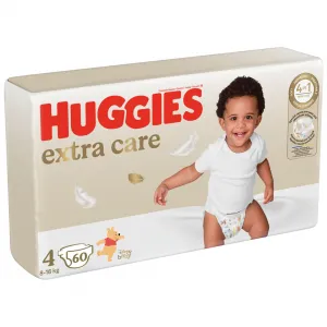 HUGGIES Elite Soft 4 8-14kg 60ks,HUGGIES® Extra Care plienky jednorazové 4 (8-14 kg) 60 ks