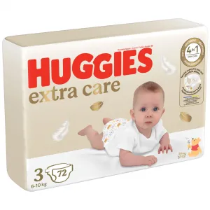 HUGGIES® Plienky jednorázové Elite Soft veľ. 3 72 ks,HUGGIES® Extra Care plienky jednorazové 3 (6-10 kg) 72 ks