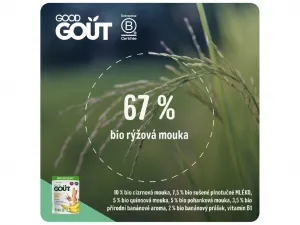 GOOD GOUT Banánové vankúšiky BIO 50 g,GOOD GOUT BIO Banánové vankúšiky 50 g