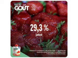 Good Gout Bio Jahodová snídaně 70 g,GOOD GOUT BIO Jahodové raňajky 70 g