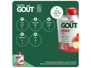 Good Gout Bio Jahodová snídaně 70 g,GOOD GOUT BIO Jahodové raňajky 70 g
