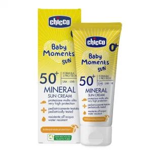 CHICCO Krém detský na opaľovanie s minerálmi SPF50+ 75ml, 0m+