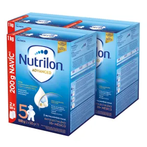 NUTRILON Mlieko batoľacie 5 Advanced od 35. mesiaca 3x1000 g