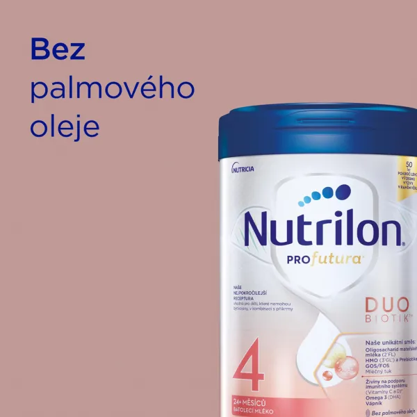 NUTRILON® Mlieko batoľacie Profutura® DUOBIOTIK™ 4 od uk. 24. mesiaca 4x800 g
