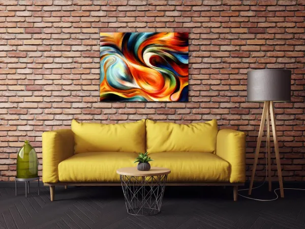 Impresi Obraz Pestrofarebný abstrakt - 90 x 70 cm