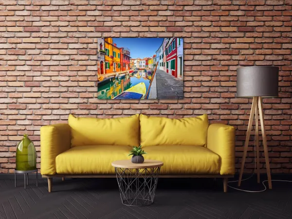 Impresi Obraz Farebné Benátky - 70 x 50 cm