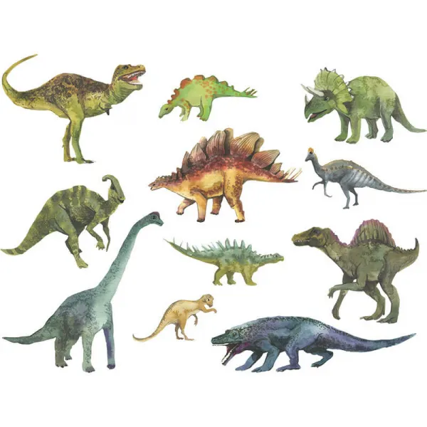 Impresi Samolepka do detskej izby Dinosaury - 60x30 cm