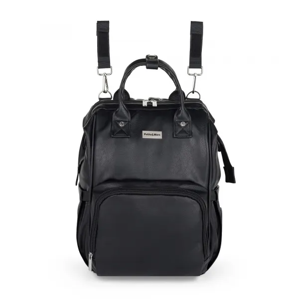 PETITE&MARS - Batoh prebaľovací na kočík Jasper Absolute Black