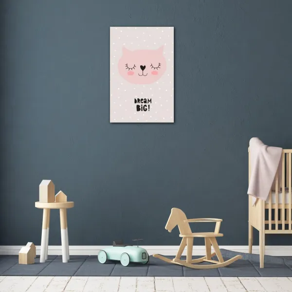 Impresi Obraz Mačiatko Dream Big - 20 x 30 cm