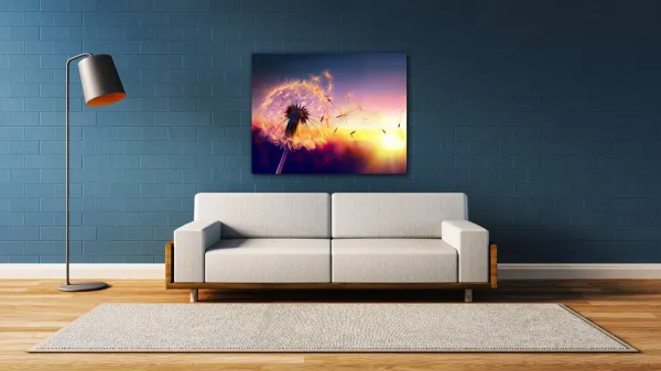 Impresi Obraz Púpava sa západom slnka - 90 x 70 cm