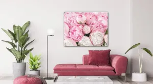 Impresi Obraz Ružové pivónie - 90 x 70 cm