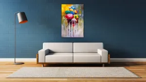 Impresi Obraz Farebné dáždniky - 40 x 60 cm