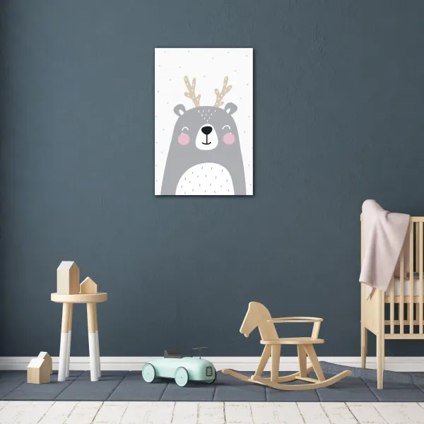 Impresi Obraz Roztomilé zvieratko s bodkami - 20 x 30 cm
