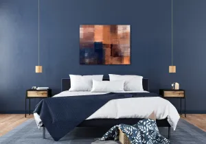 Impresi Obraz Kresba abstraktné obdlžníky - 90 x 70 cm