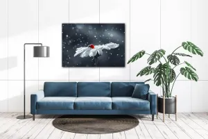 Impresi Obraz Lienka na kvetine - 60 x 40 cm