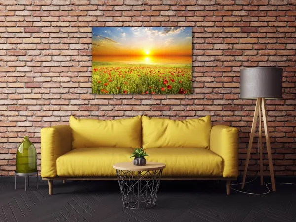 Impresi Obraz Makové polia - 60 x 40 cm