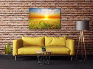 Impresi Obraz Makové polia - 60 x 40 cm