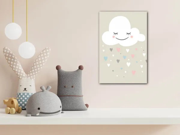 Impresi Obraz Cute little cloud - 20 x 30 cm