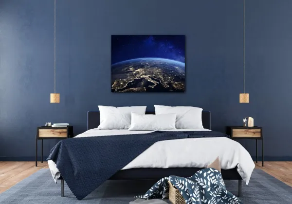 Impresi Obraz Zem v noci - 90 x 70 cm