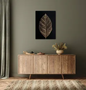 Impresi Obraz Zlatý list - 50 x 70 cm
