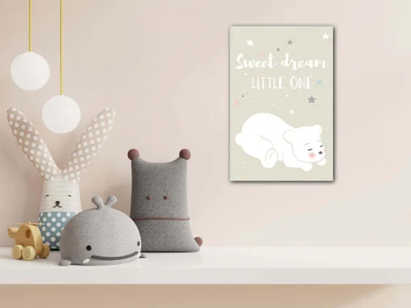 Impresi Obraz Sweet dream light green - 40 x 60 cm