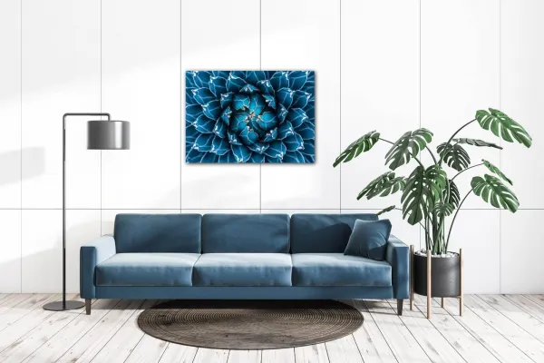 Impresi Obraz Modrý kvet - 70 x 50 cm