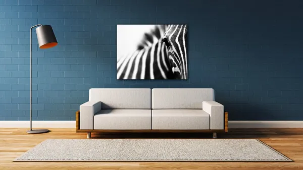 Impresi Obraz Zebra detail - 90 x 70 cm