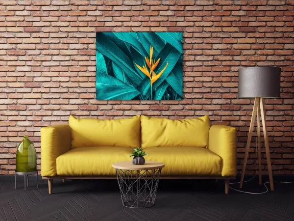 Impresi Obraz Oranžový kvet - 90 x 70 cm
