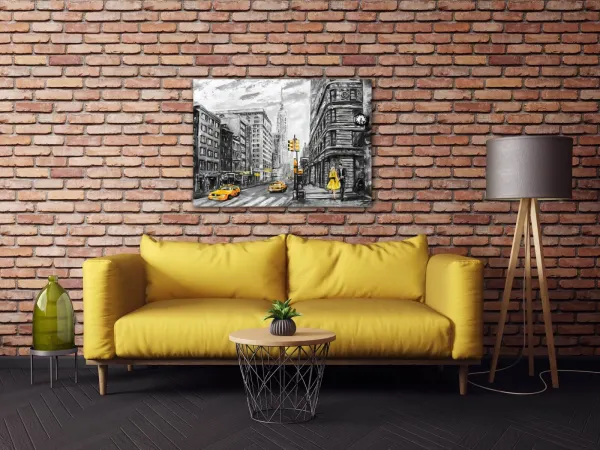 Impresi Obraz New York žlté detaily - 70 x 50 cm
