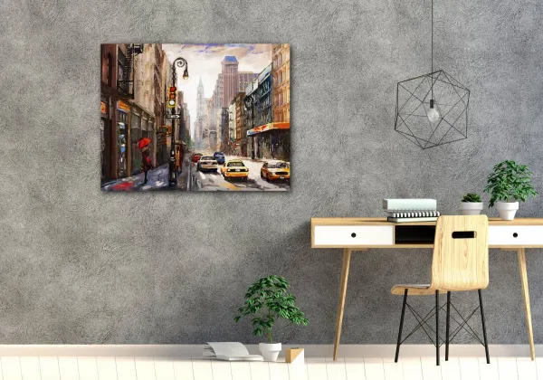 Impresi Obraz New York maľba - 90 x 70 cm