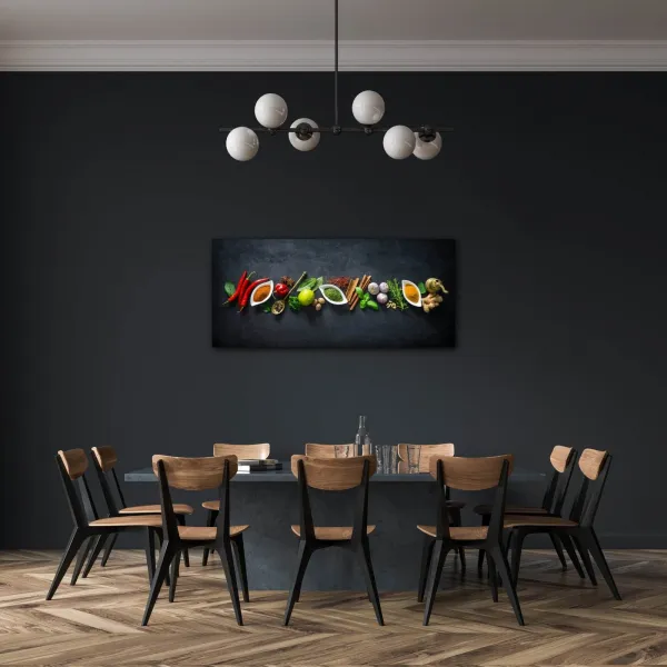 Impresi Obraz Druhy korenie - 90 x 40 cm