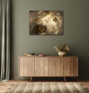 Impresi Obraz Abstrakt zlatá - 70 x 50 cm