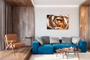 Impresi Obraz Abstrakt zlatá ruža - 60 x 40 cm