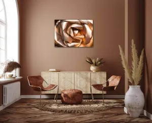 Impresi Obraz Abstrakt zlatá ruža - 70 x 50 cm