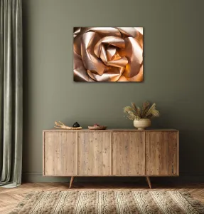 Impresi Obraz Abstrakt zlatá ruža - 90 x 70 cm