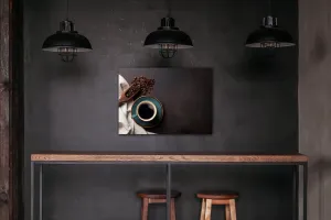 Impresi Obraz Modrá šálka kávy - 70 x 50 cm