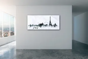 Impresi Obraz Paríž panorama - 90 x 40 cm