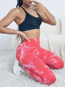Legínovo Push-up calypso red Veľkosť: M