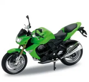 Welly 1:18 2007 KAWASAKI Z1000 Farba: Zelená bledá