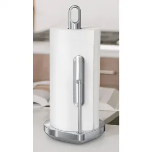 Simplehuman Držiak na papierové utierky, pre rolky do 17 cm, kefovaná nehrdz. oceľ