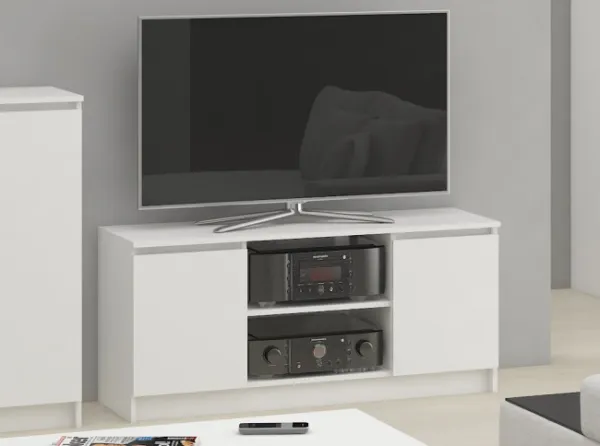 Ak furniture TV stolík Tonon 120 cm biely