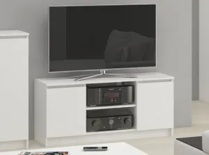 Ak furniture TV stolík Tonon 120 cm biely