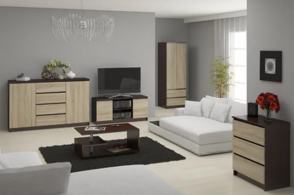 Ak furniture TV stolík Tonon 120 cm venge/sonoma