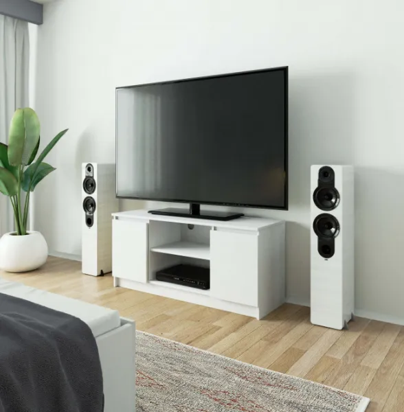 Ak furniture TV stolík Tonon 120 cm biely