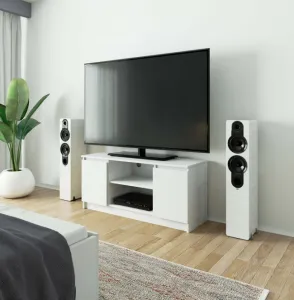 Ak furniture TV stolík Tonon 120 cm biely