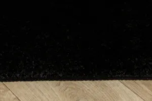Koberec Shaggy Malmo čierny