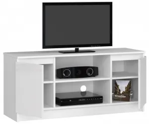Ak furniture TV stolík Tonon 120 cm biely lesk