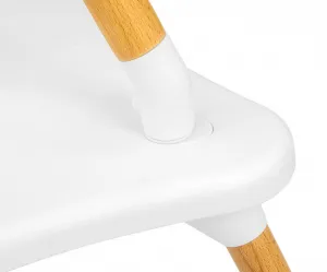 Detská jedálenská stolička Malmo 2v1 béžová