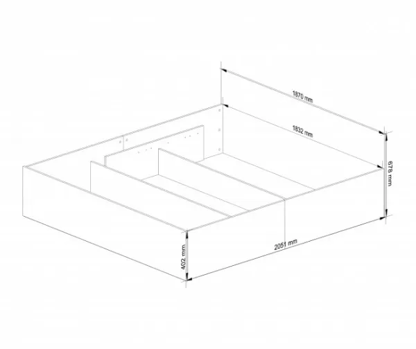 Ak furniture Posteľ CLP 180x200 cm dvojlôžko s roštom biela